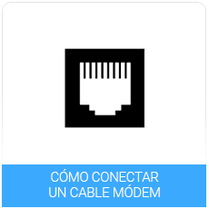 Como conectar el cable modem